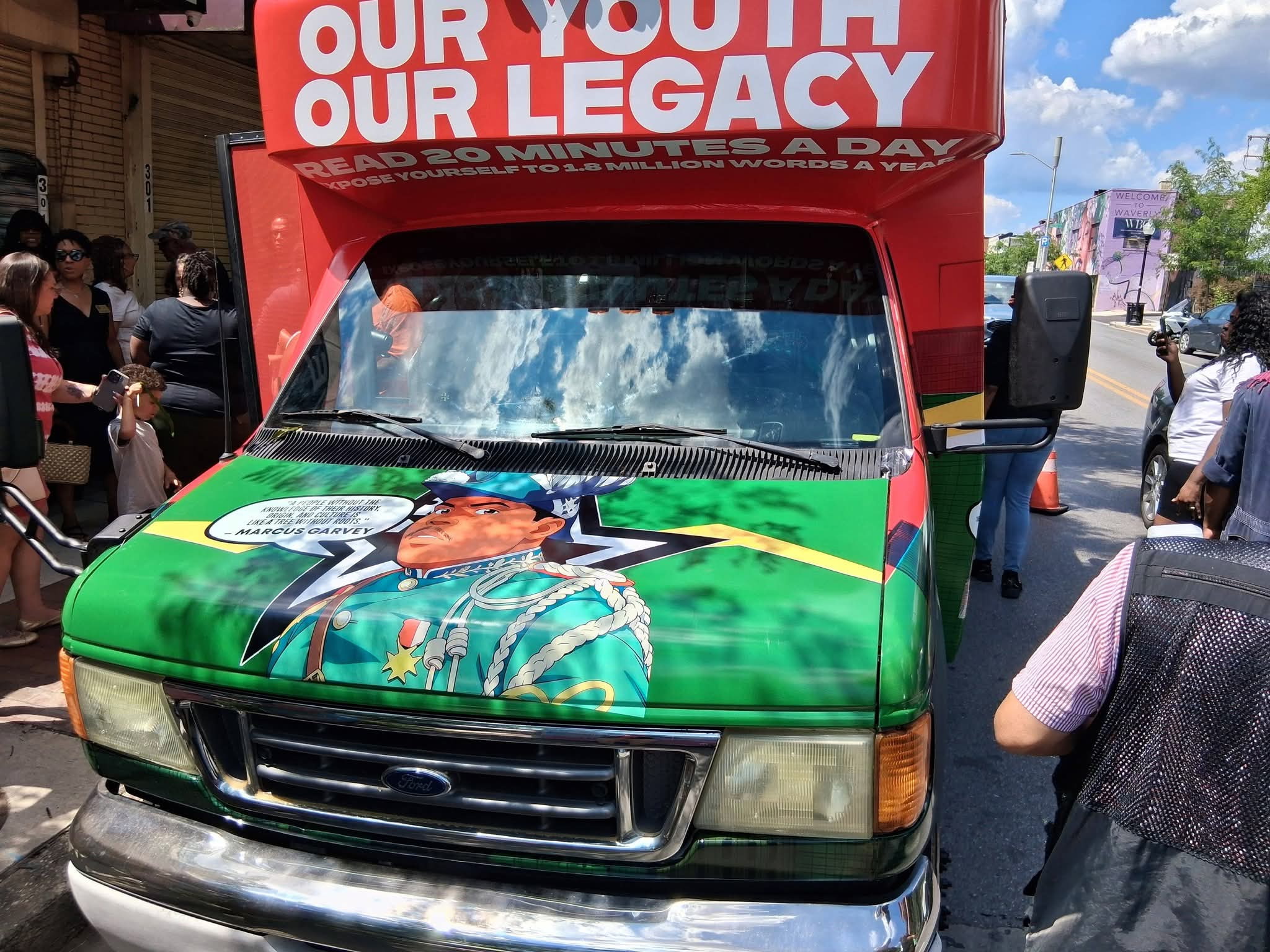 The Black Star Line Literacy Bus