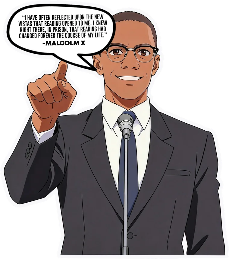 Malcolm X: Education is our passport to the future