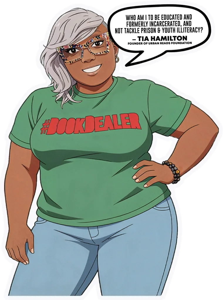 Tia Hamilton, founder of Urban Reads Foundation